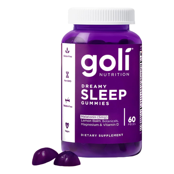 Goli Ashwagandha & Vitamin D Gummy - 60 Count - Dreamy Sleep