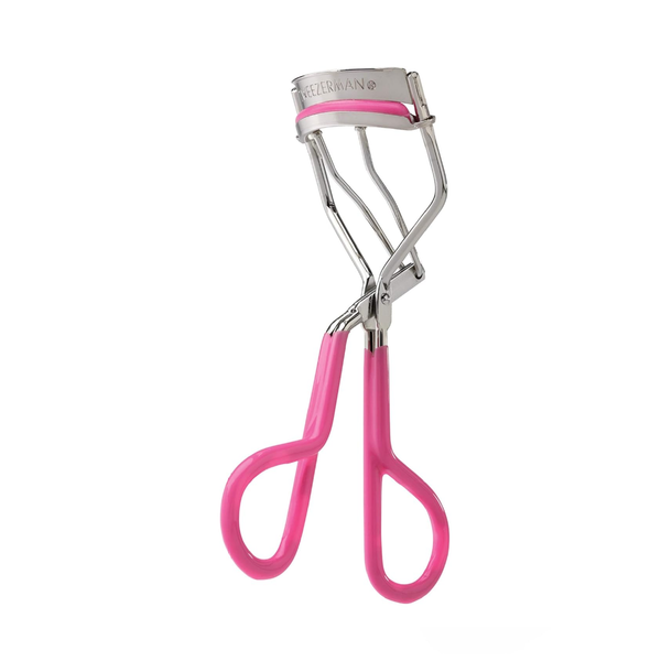Tweezerman Neon Great Grip Eyelash Curler, Pink, 0.3 Oz