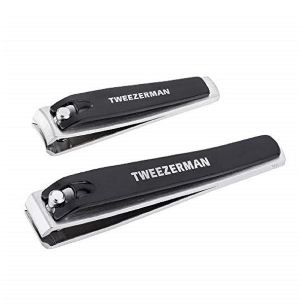 Tweezerman Stainless Steel Nail Combo Set with Toenail Clippers