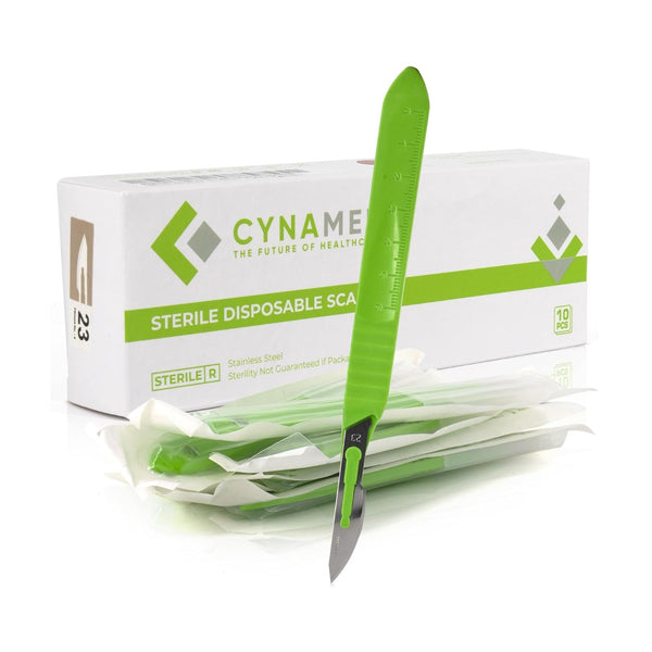 Cynamed Disposable Sterile Scalpel Knives Pack of 10 (No.23)