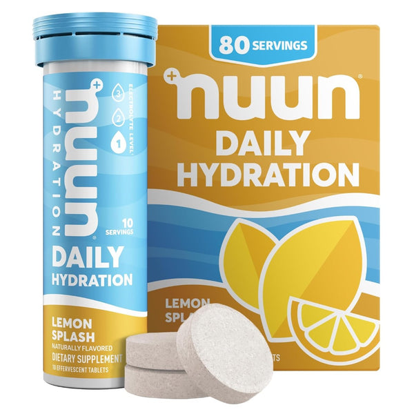 Nuun Daily Electrolyte Tablets 8 Pack (80 Servings Total)