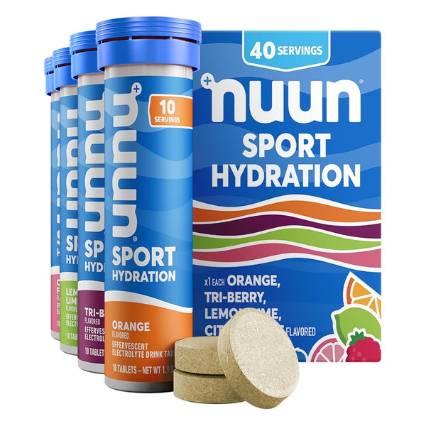 Nuun Sport Electrolyte Tablets with Magnesium, Potassium, Chloride & Sodium
