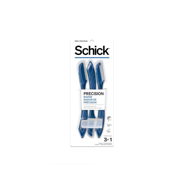 Schick Precision Razor â€” Precision Razor for Men, 3 Count (Pack of 1)