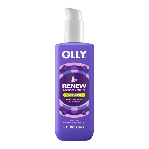 OLLY Renew Body Lotion-Serum with Vitamin D, 8oz