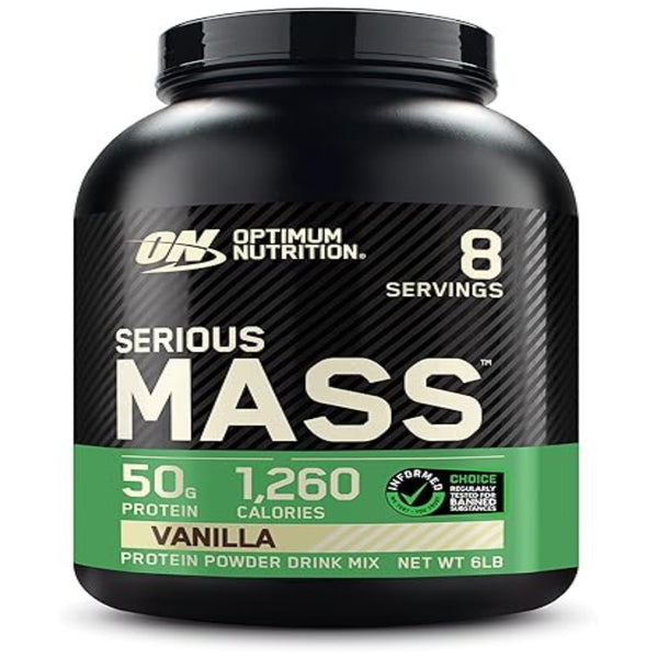 Optimum Nutrition Serious Mass, Weight Gainer Protein Powder with Creatine